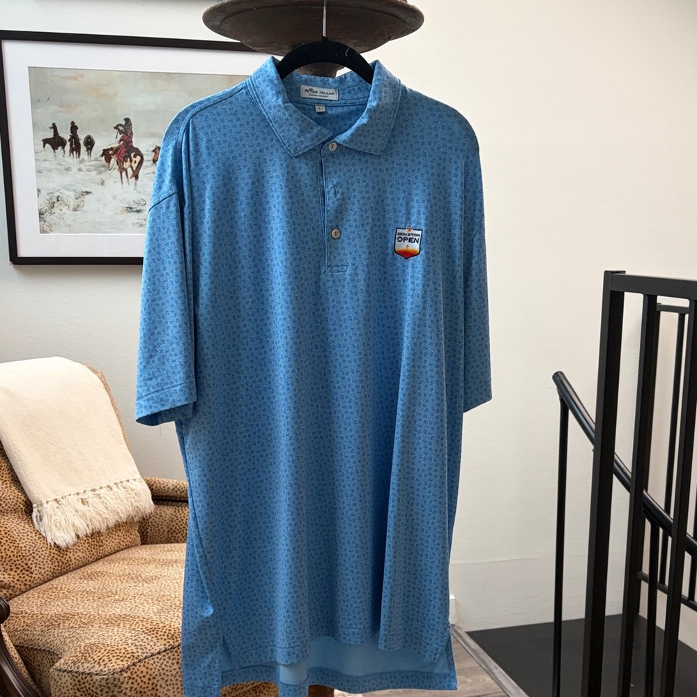 Peter Millar Ocean Blue Polo Shirt